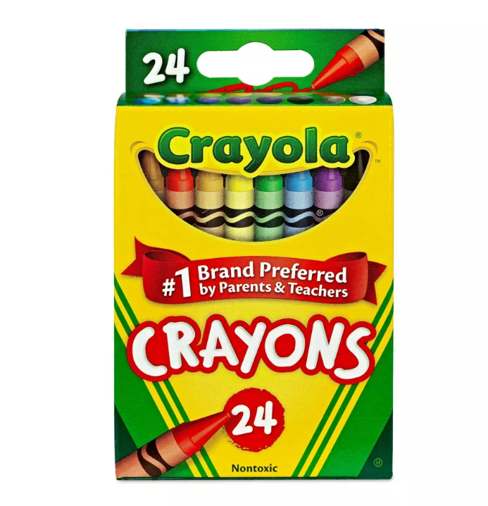 Crayola Art Supply - Pensil Warna Crayola 12ct Sudah Diasah,