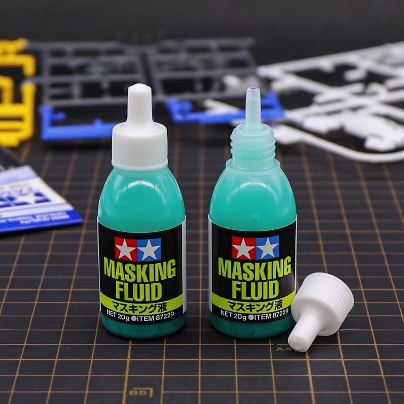 Tamiya Model Paint Set - Tamiya 87229 Cairan Masker Berbasis Air