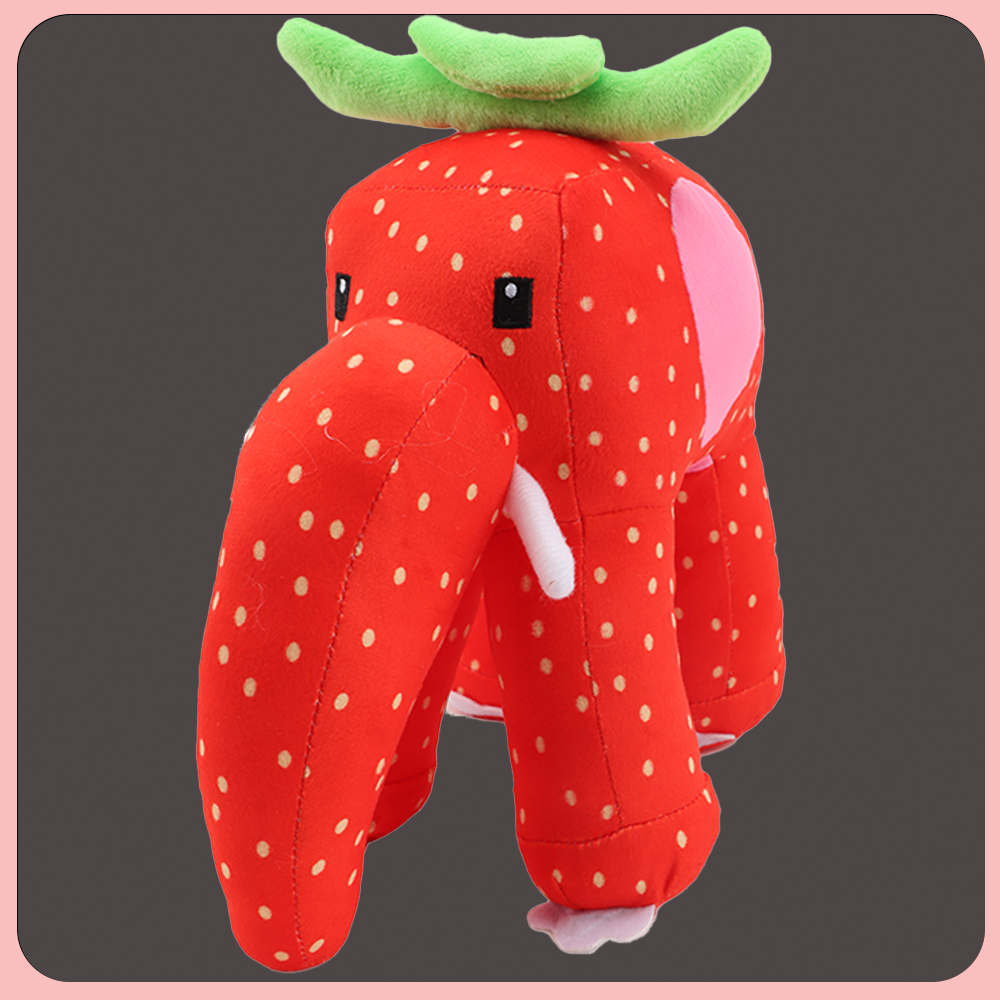 Kids Toys Elephant - STEAL A BRAINROT Boneka Gajah Stroberi