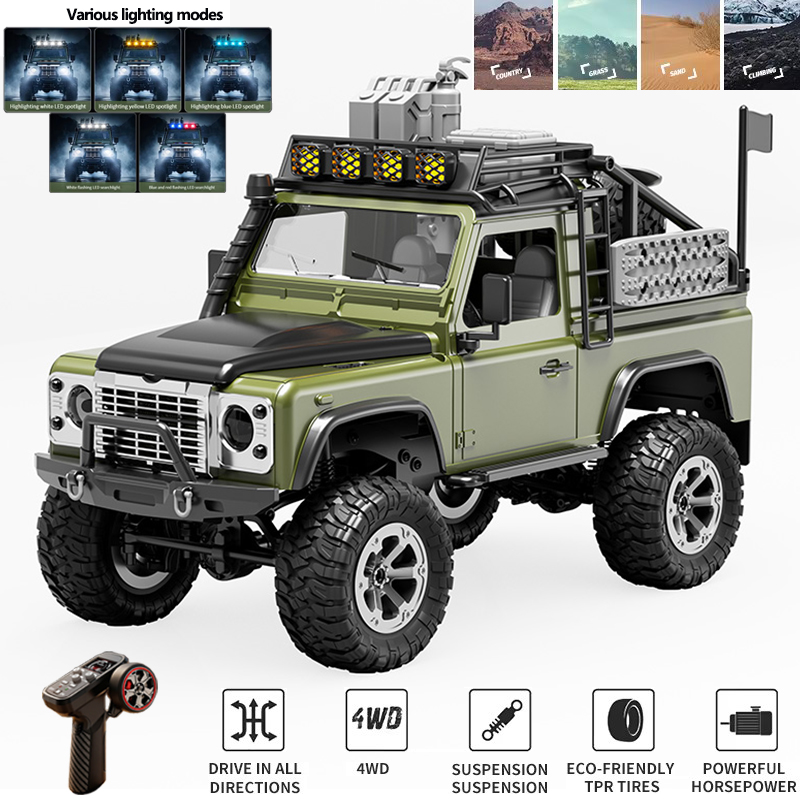 Kids Toys Cycle - KF90 1:12 4WD Mobil RC Pendaki