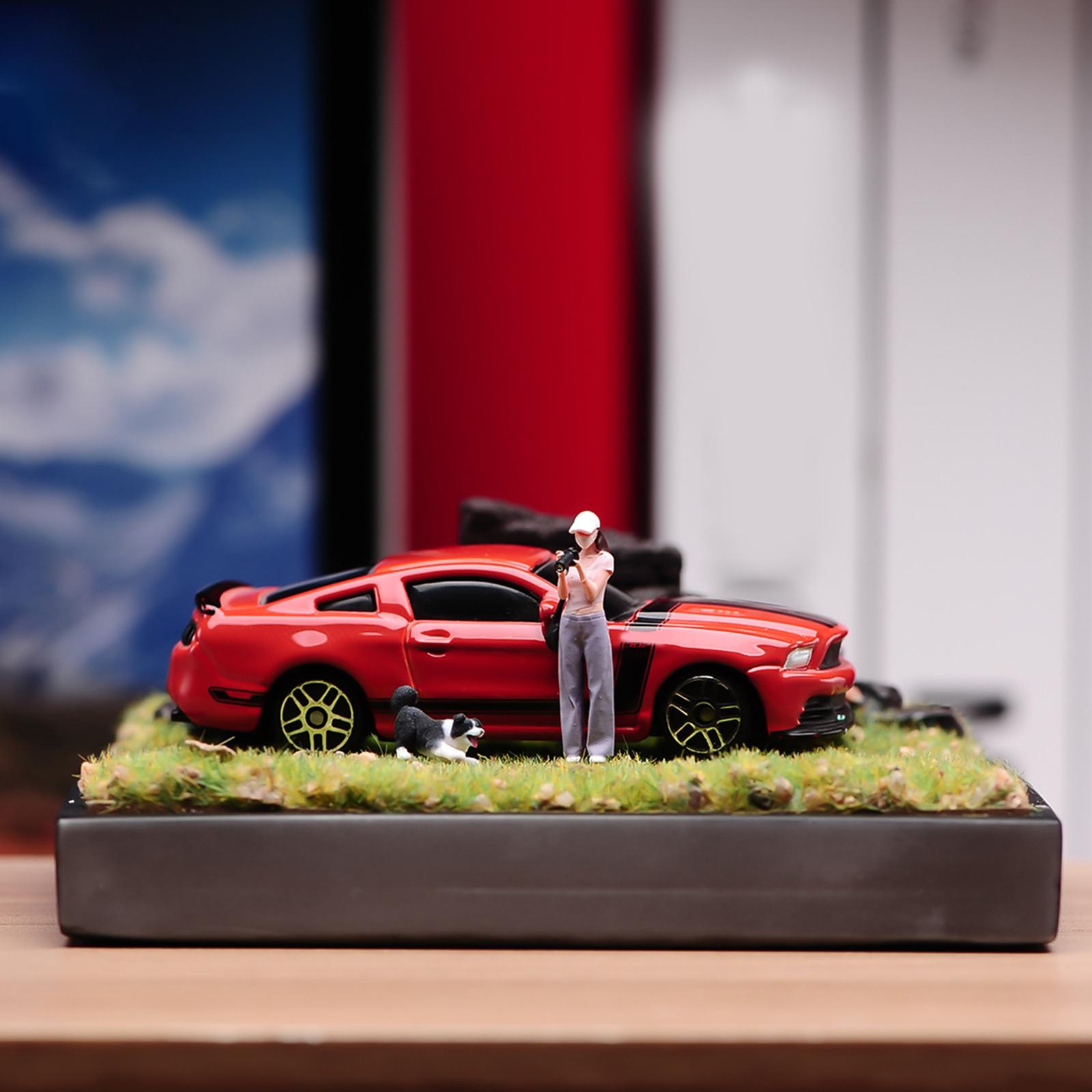 Kids Toys In Store - Diorama Reruntuhan Miniatur, Model Platform Hijau