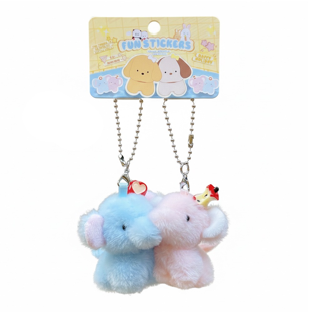 Kids Toys Elephant - Boneka Gantungan Kunci Hewan Lucu Kawali,