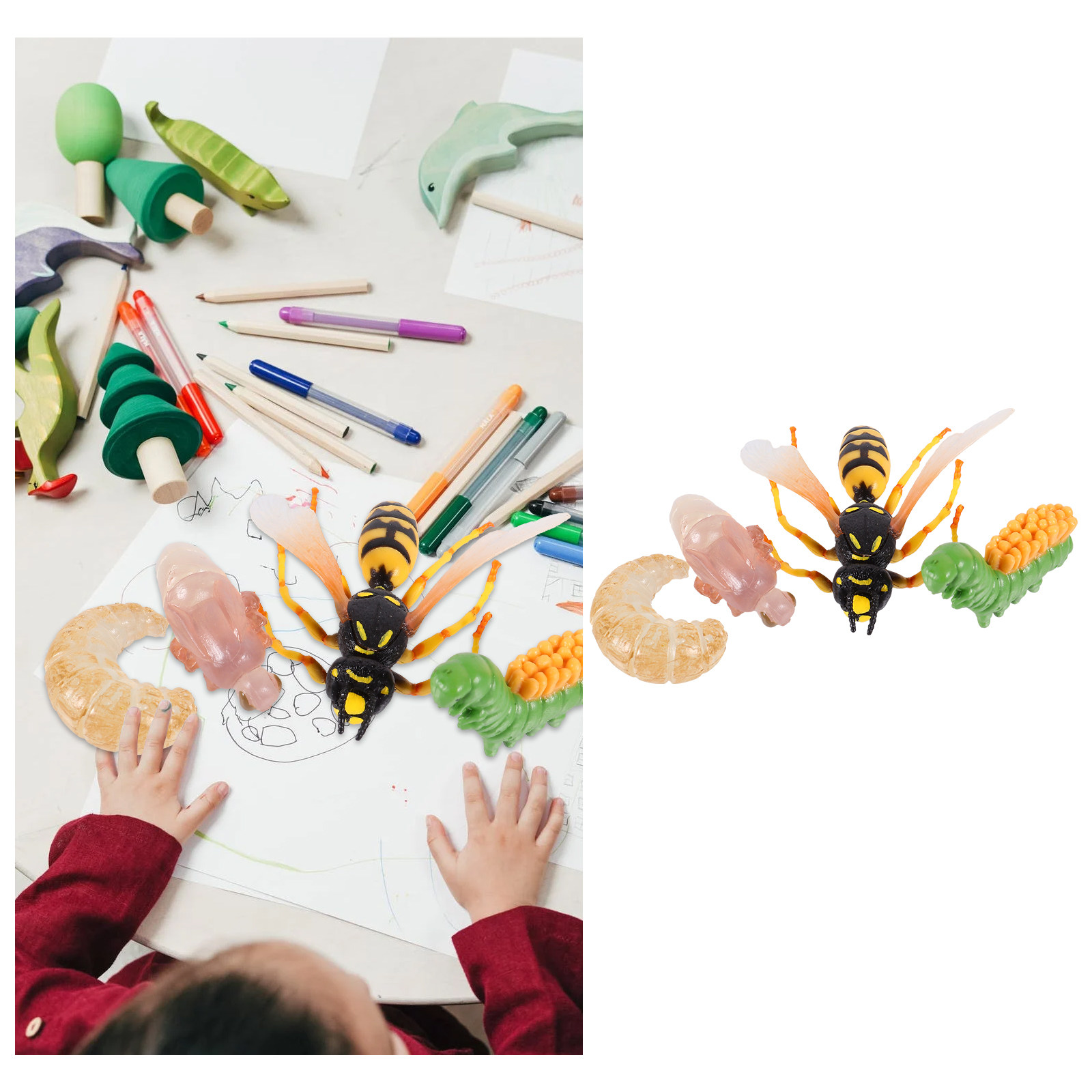 Kids Toys Cycle - Mainan Anak-anak Figur Serangga untuk Model