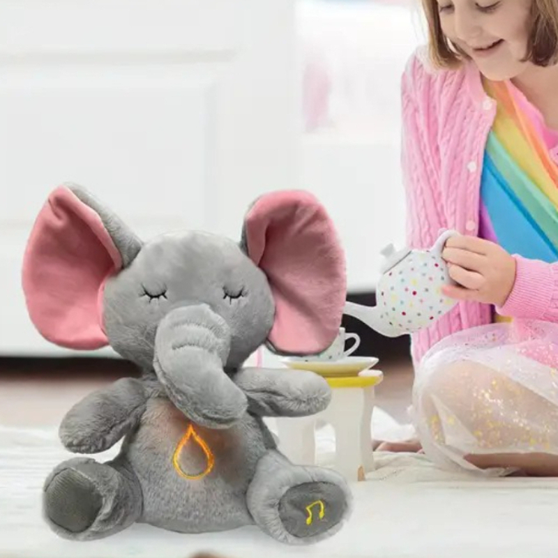 Boneka Gajah Lucu Bernyala Cah - Kids Toys Elephant ulasan dan harga