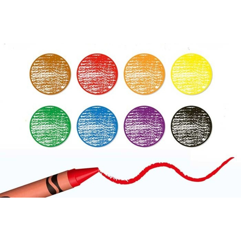 Kotak Krayon 8/24 Warna, Krayo - Crayola Art Supply ulasan dan harga