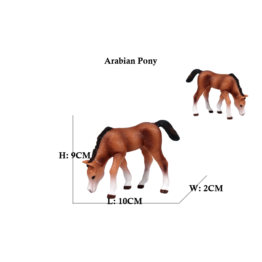 Patung kuda Shire tokoh Arab M - Kids Toys Reviews ulasan dan harga