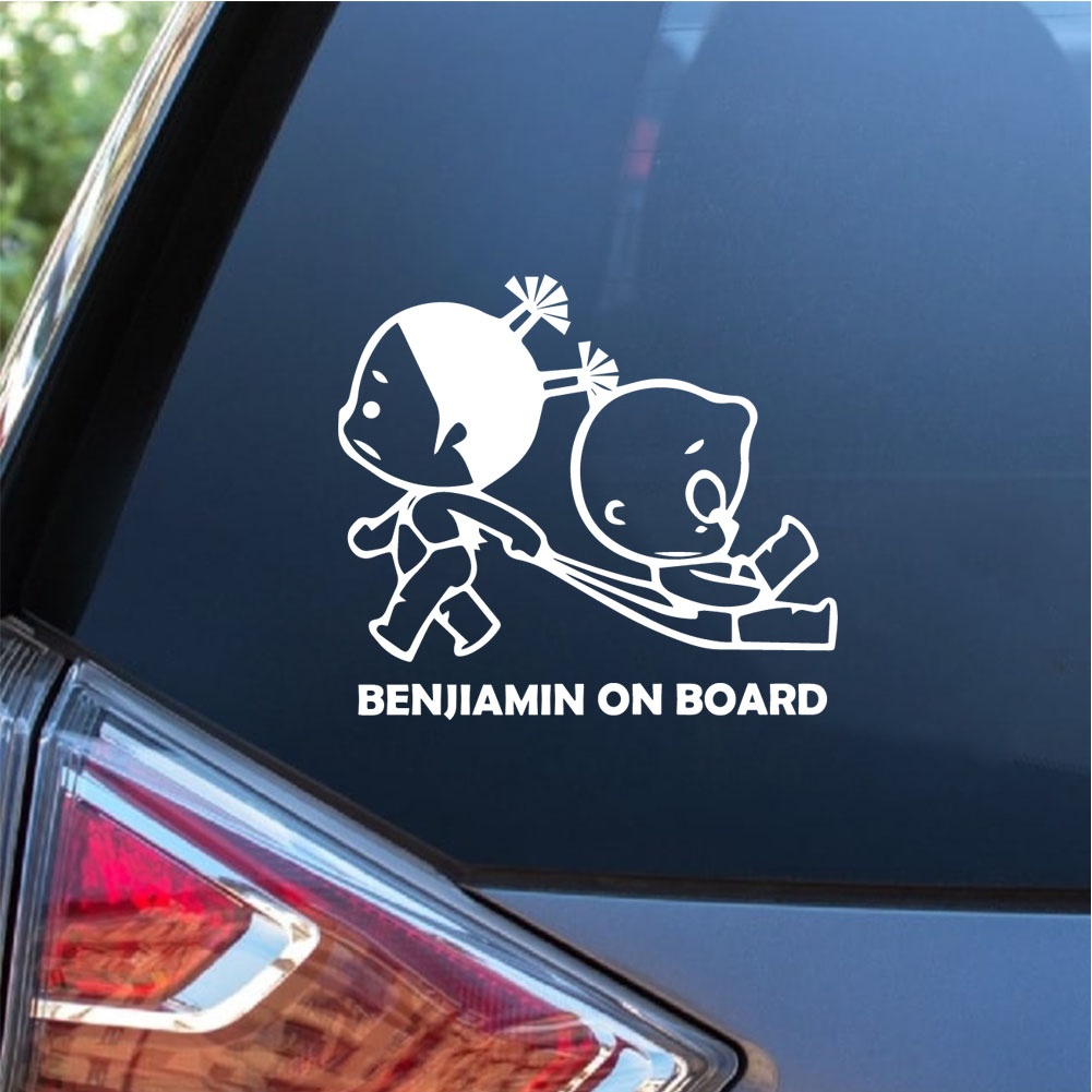 1 Buah Stiker Mobil Teks Kusto - Kids Toys Young ulasan dan harga
