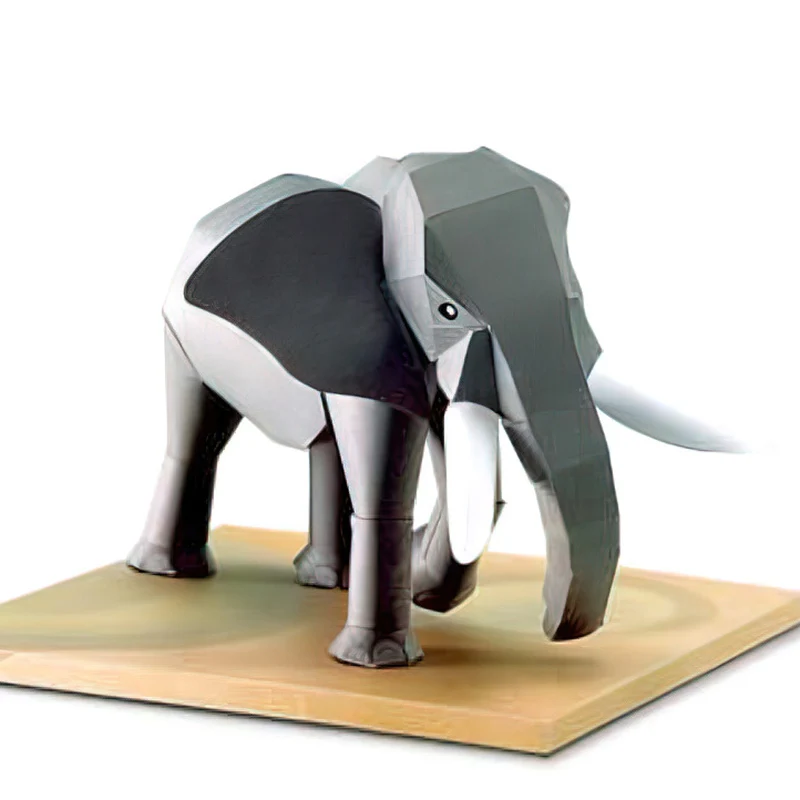 Gajah Afrika seni Origami Mini - Kids Toys Elephant ulasan dan harga