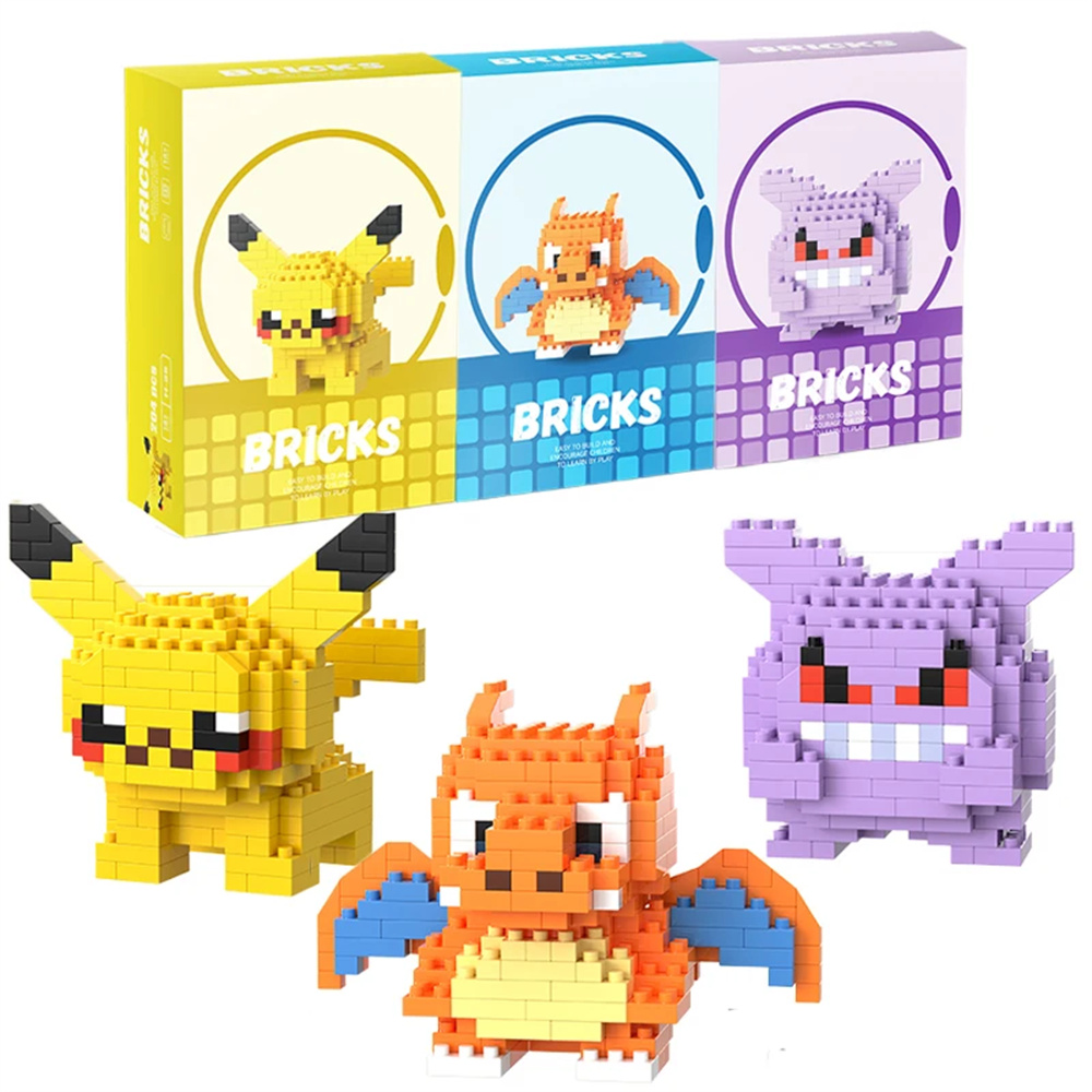 Blok Bangunan Mikro Pokemon Pi - Kids Toys Movie ulasan dan harga
