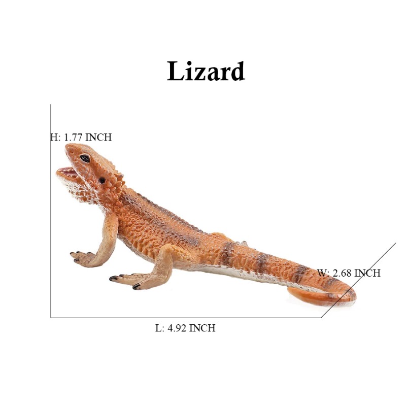 Figur Iguana Kadal Mainan Bung - Kids Toys Reviews ulasan dan harga