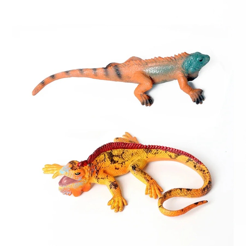 Figur Iguana Kadal Mainan Bung - Kids Toys Reviews ulasan dan harga