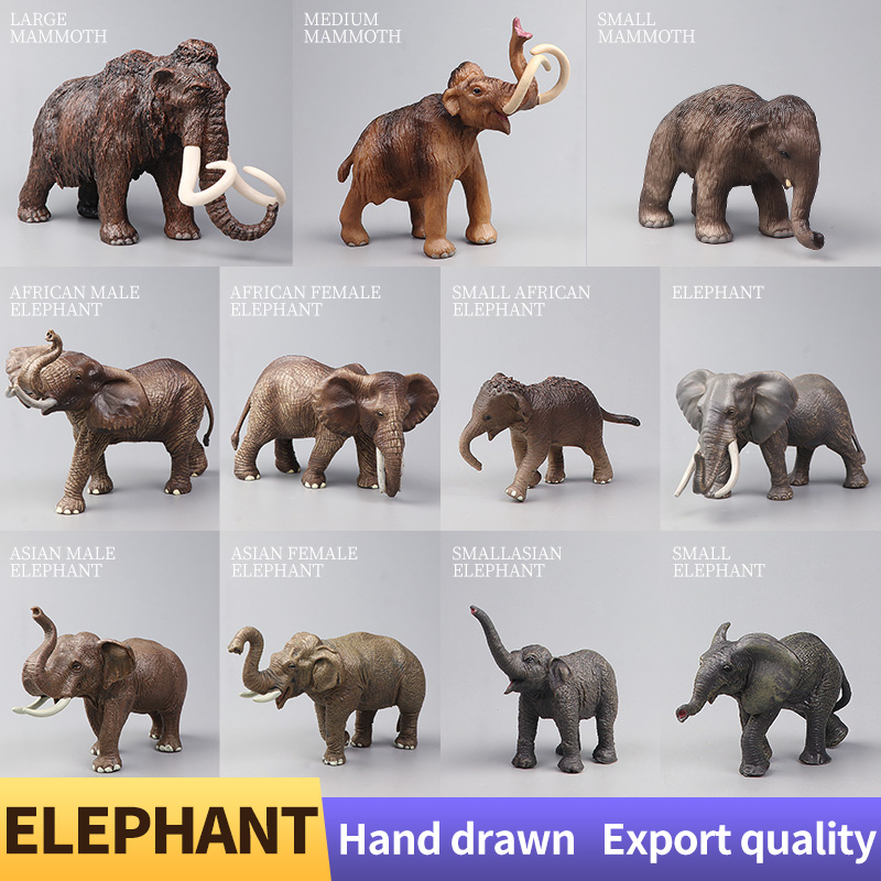 Figur Aksi Simulasi Model Gaja - Kids Toys Elephant ulasan dan harga