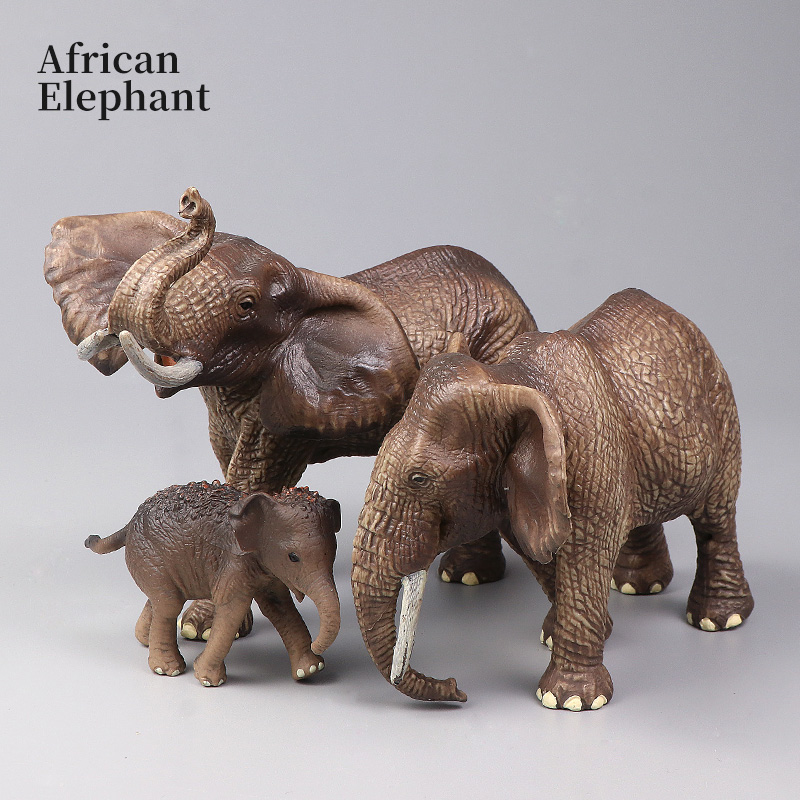 Figur Aksi Simulasi Model Gaja - Kids Toys Elephant ulasan dan harga