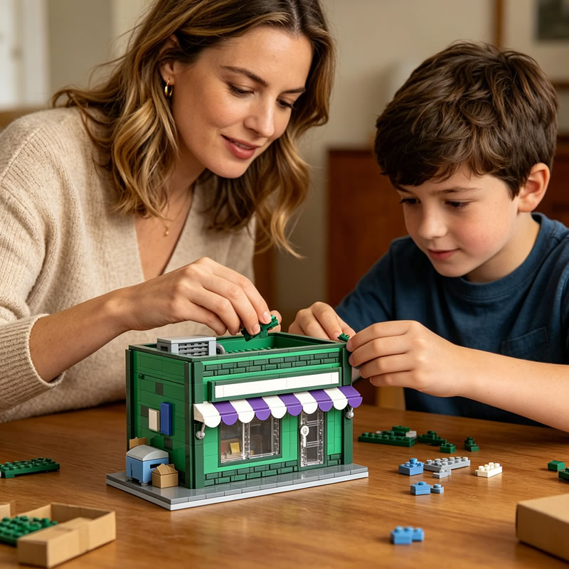 Blok Bangunan MOC Modular Mini - Kids Toys In Store ulasan dan harga