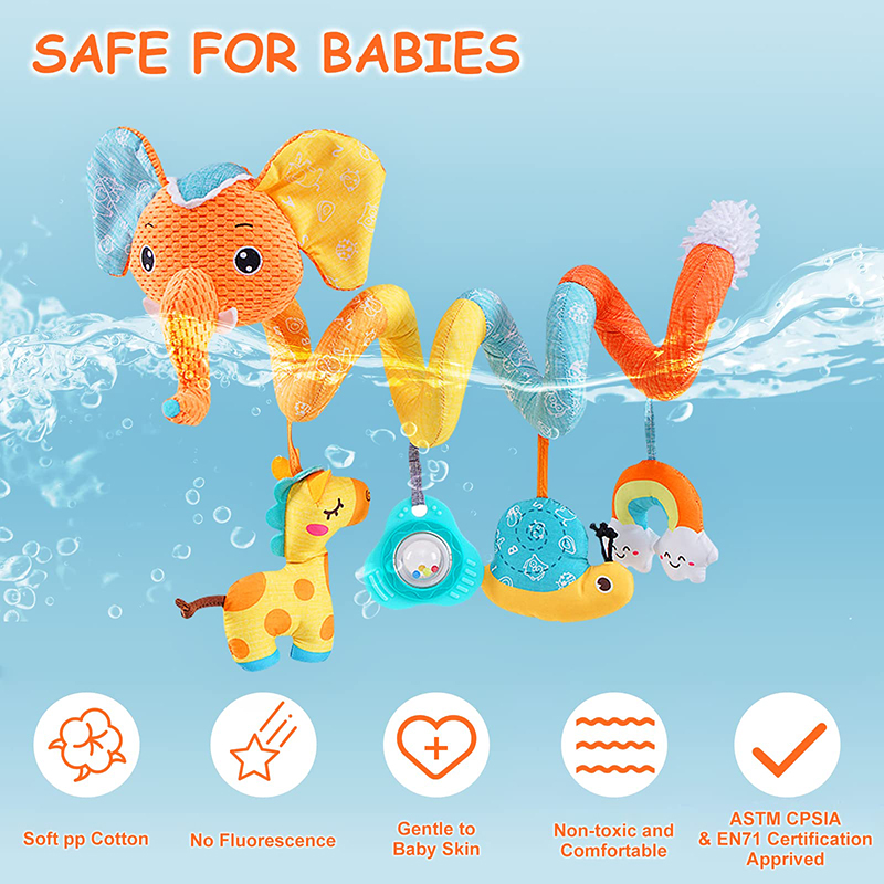 Mainan kursi mobil gajah warna - Kids Toys Elephant ulasan dan harga